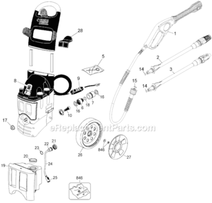 Part Location Diagram of 5140026-72 DeWALT Suction Tube